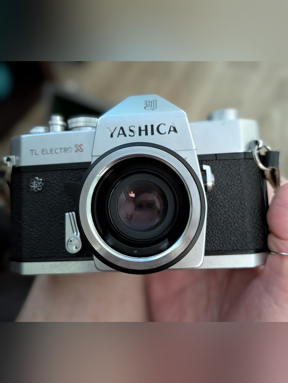 Yashica Silver/Black TL Electro X 35mm SLR Camera, Cameras, Filters & Accessorie